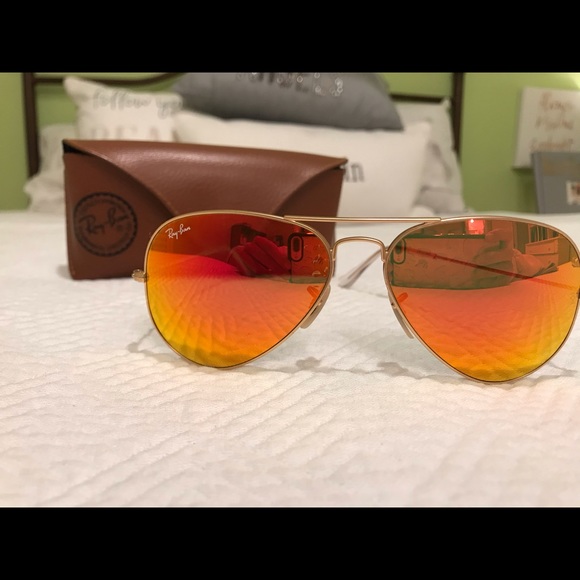 Ray-Ban Accessories - Ray Ban Mirrored Aviators
